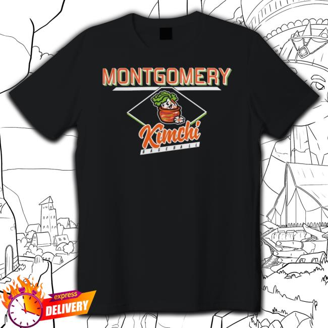 Montgomery Biscuits Kimchi Baseball Shirt