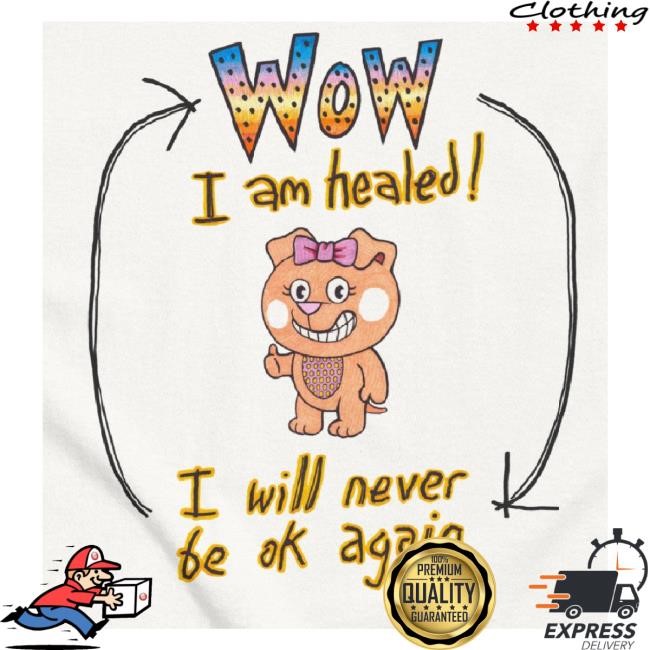 Webworm Merch Wow I'm Healed Tee Shirt