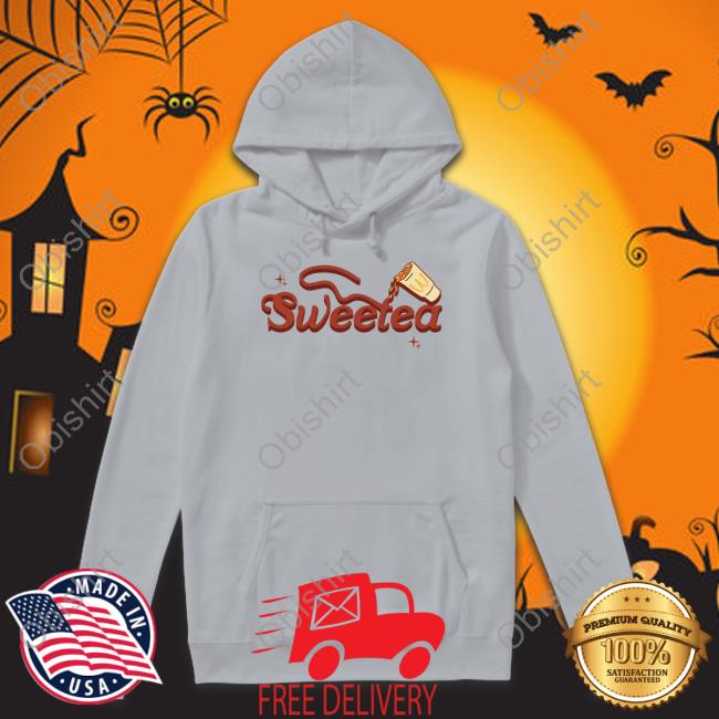 Sweetea Merch Red Logo Tan Tee Shirt