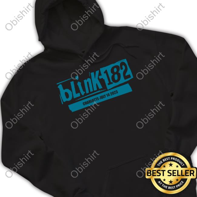 Blink 182 Charlotte July 14 2023 Long Sleeve Tee