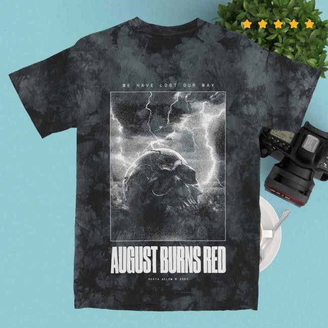 Official August Burns Red Official Store We Have Lost Our Way Crystal Dyed t-shirt, hoodie, tank top, sweater and long sleeve t-shirt
