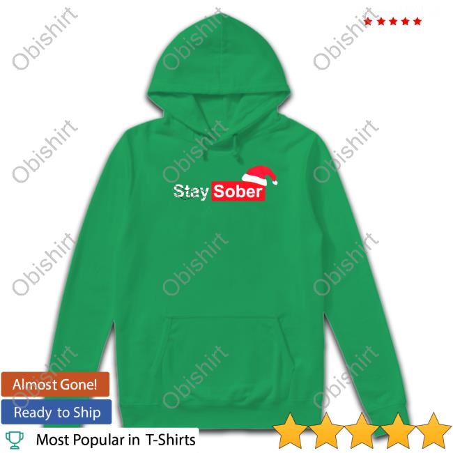 Daydrian Harding Merch Santa's Stay Sober T Shirt