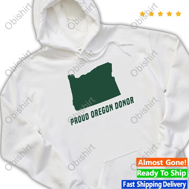 Official Proud Oregon Donor Tee