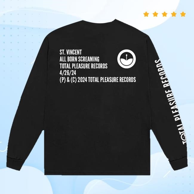 St. Vincent Official Store Total Pleasure Records Unisex Sweatshirt