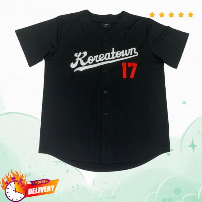 Dumbfoundead Merch Koreatown Baseball Jersey In Black