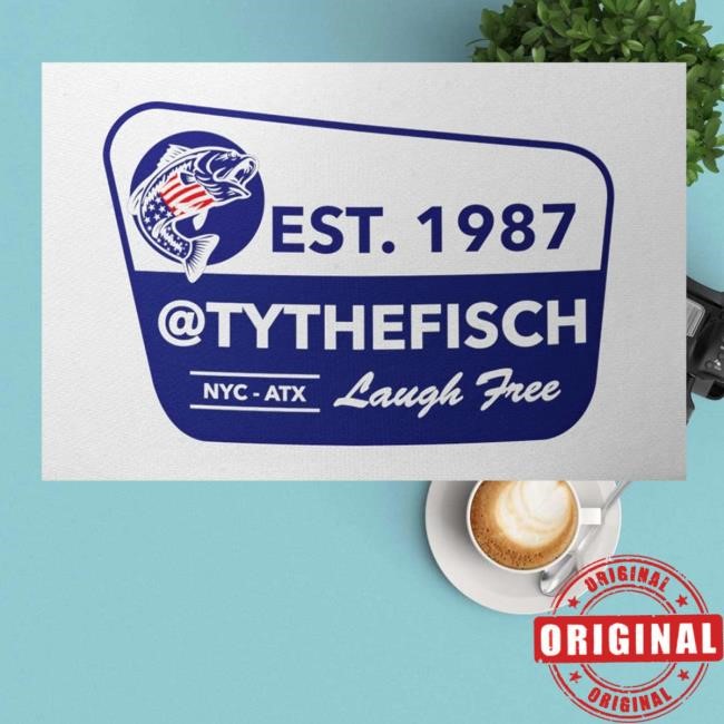 Official Tyler Fischer Shop Fisch 1987 Blue Classic Cap