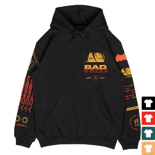 Bad Omens Item Sharingan Long Sleeve T Shirt