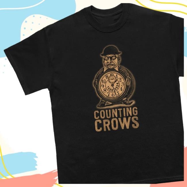 Counting Crows 2024 Tour Tee Counting Crows Merch Shop Store Official 2024 Tour Long Sleeve Shirt