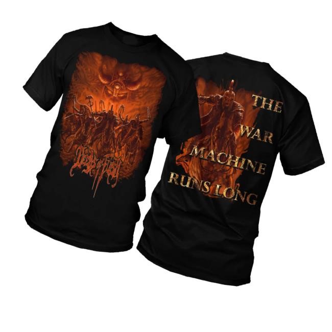 Official Indiemerchstore Merch Deeds Of Flesh War Machine Runs Long Long Sleeve T Shirt