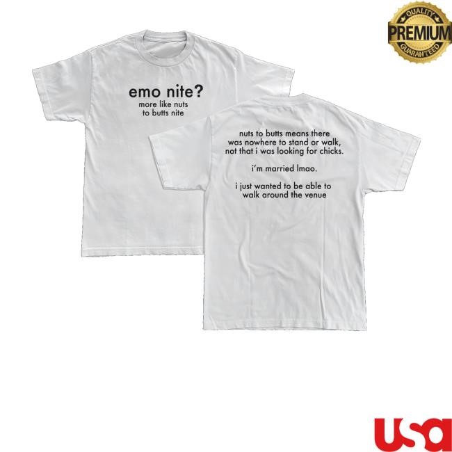 Emonite Merch Store Shop Nuts To Butts Sweater