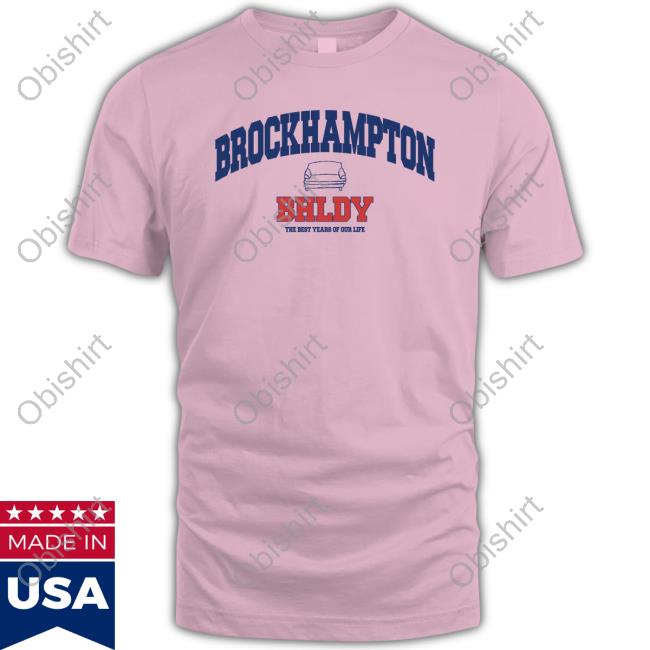Brockhampton Bhldy The Best Years Of Our Life Tee Shirt