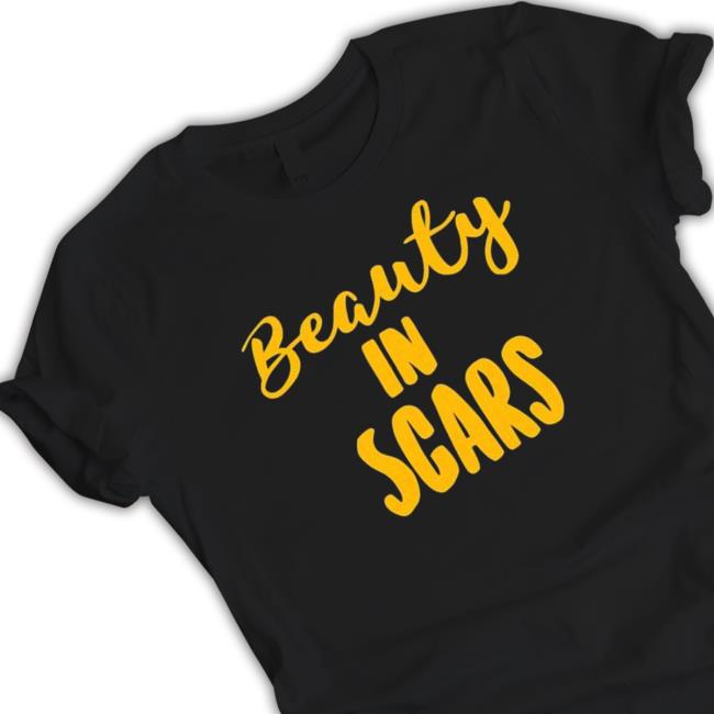 Beauty In Scars shirt, hoodie, tank top, sweater and long sleeve t-shirt Beauty In Scars Crewneck Sweatshirt
