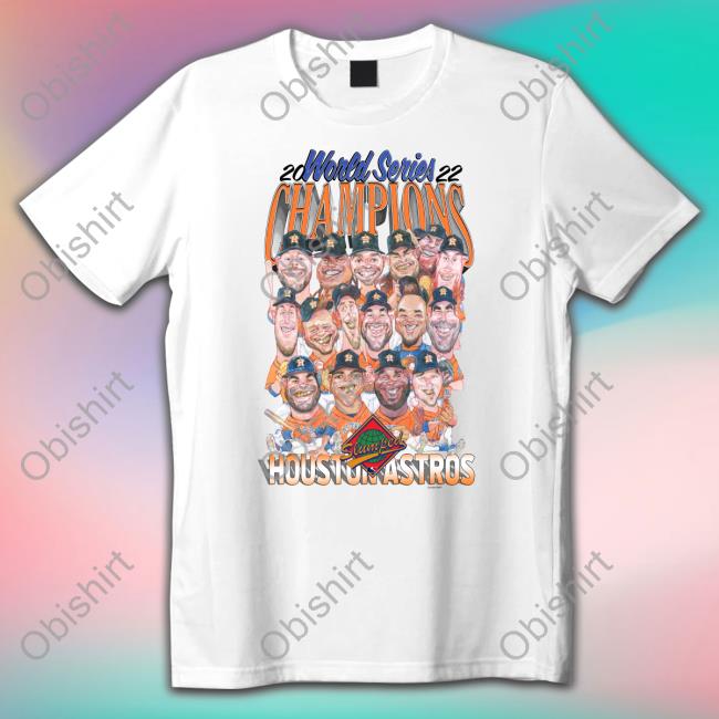 Slumped Boyz 2022 World Series Houston Astros Slumpled Tees
