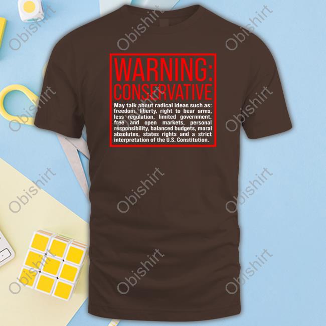 Hodgetwins Merch Warning Conservative Shirt