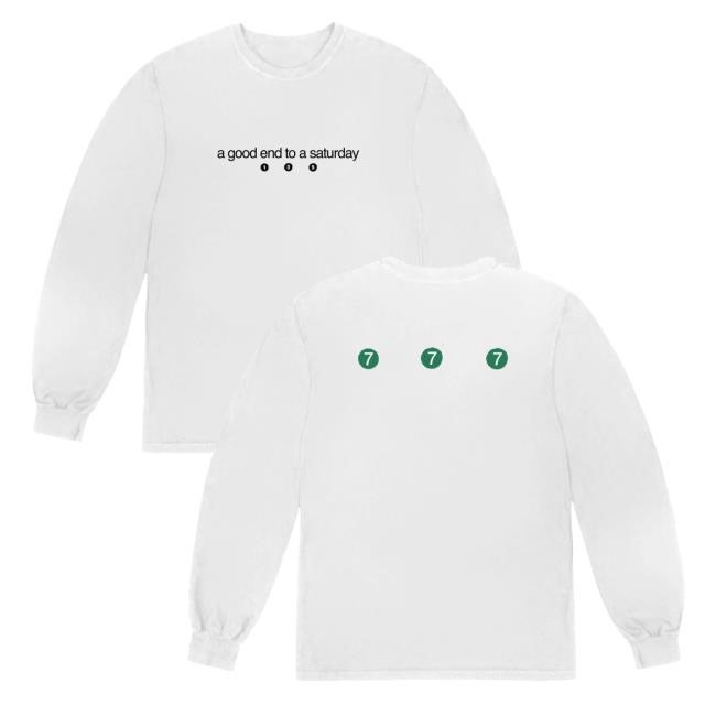 Saturday Longsleeve White Sweaters