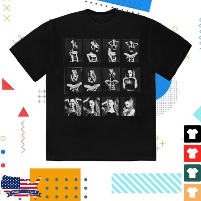 Ariana Grande Merxh Store My Everything Tenth Anniversary Photo Reel T Shirt