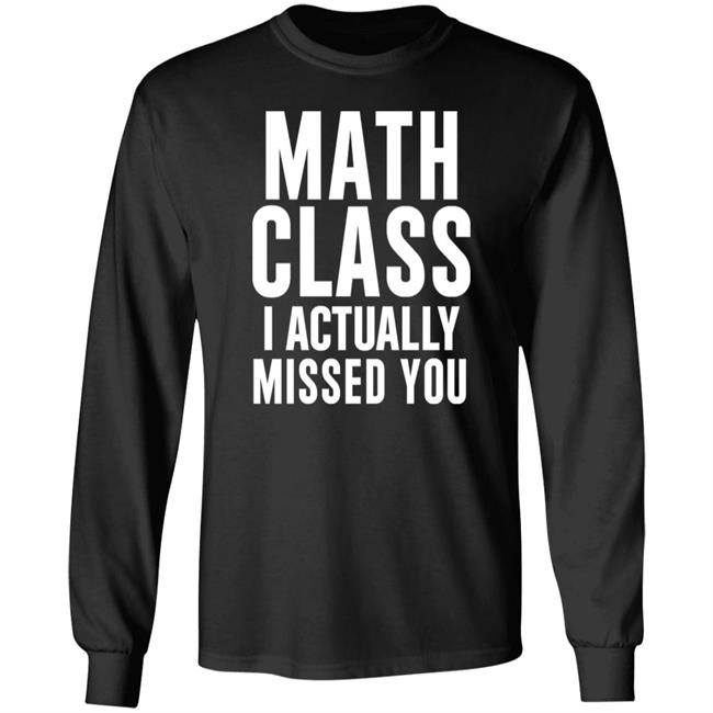 The Children's Place Store Math Class I Actually Missed You Sweatshirt Michelle Tucker