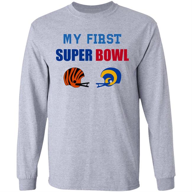 My First Super Bowl Shirt Helmet Addict My First Super Bowl Shirt