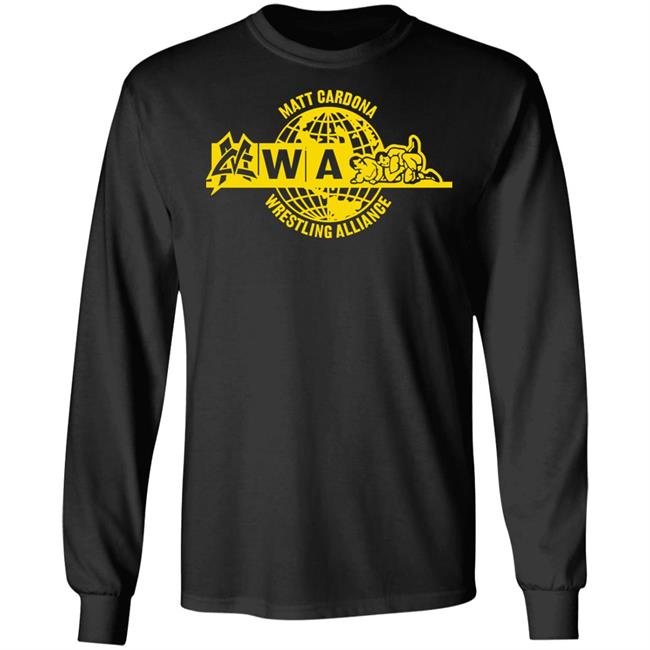Pro Wrestling Tees Merch Matt Cardona Wrestling Alliance MCWA Shirt