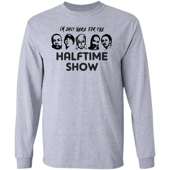 I'm Just Here For The Halftime Show Shirt Kendricklamar I'm Just Here For The Halftime Show Shirt Kendricklamar