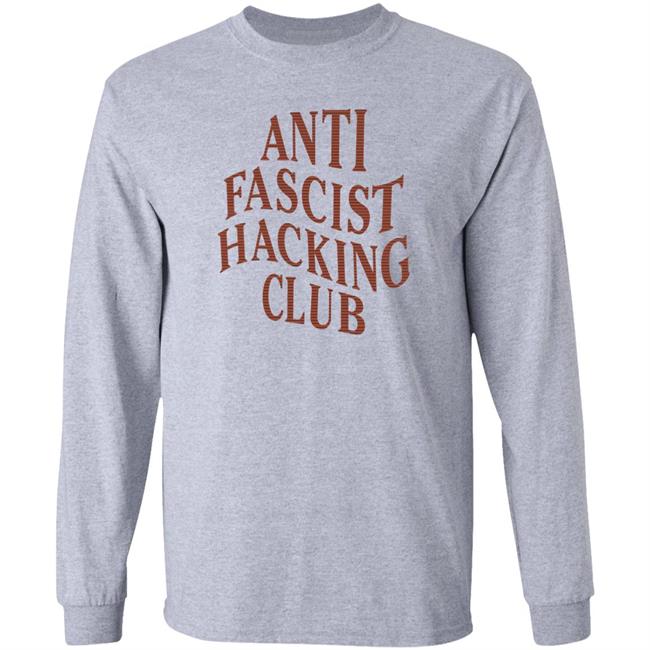 Katelyn Bowden Anti Fascist Hacking Club Shirt Katelyn Bowden Anti Fascist Hacking Club Shirt