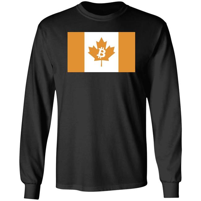 The Best Business Show Merch Bitcoin Canada Orange 2 Shirt Pomp