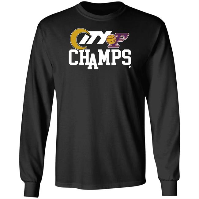 BreakingT Merch Los Angeles City Of Champions Shirt Silver Screen And Roll