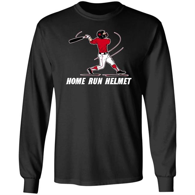 Barstool Sports Merch Home Run Helmet Shirt Barstool Louisville Lou Homerun Tee
