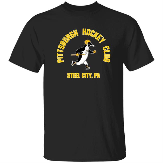 Pittsburgh Hockey Club Steel City Pa Shirt Barstool Sports Store Pit Hockey Club Tee