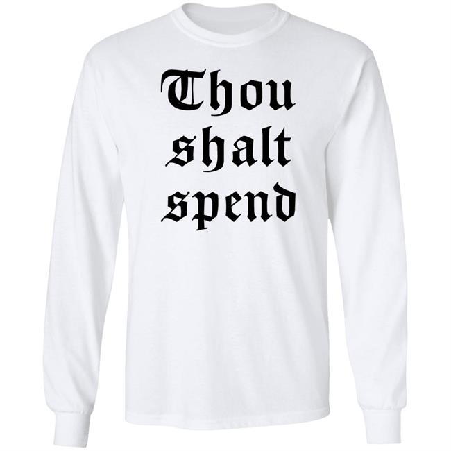 Ashley Tisdale Thou Shalt Spend Shirt