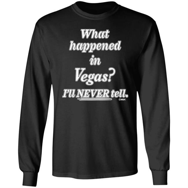 Norman What Happened In Vegas I'll Never Tell Shirt Emonormie