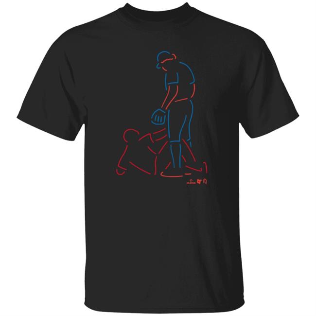 Taijuan Walker Stare Down Shirt Athlete Logos Breakingt Store Taijuan Walker Shove Neon Shirt