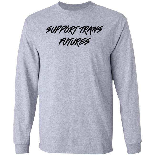 Support Trans Futures Shirt Tatiana Maslany Wearing Support Trans Futures Shirt