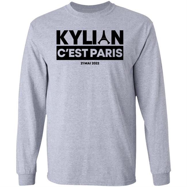 Paris Saint Germain Merch Kylian C'est Paris Shirt
