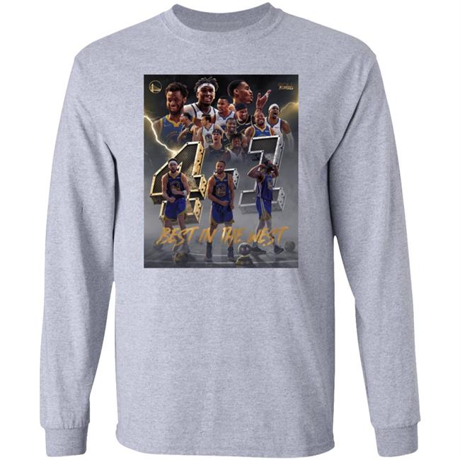The Golden State Warriors Are Western Conference Champions Best In The West 4-1 Shirt