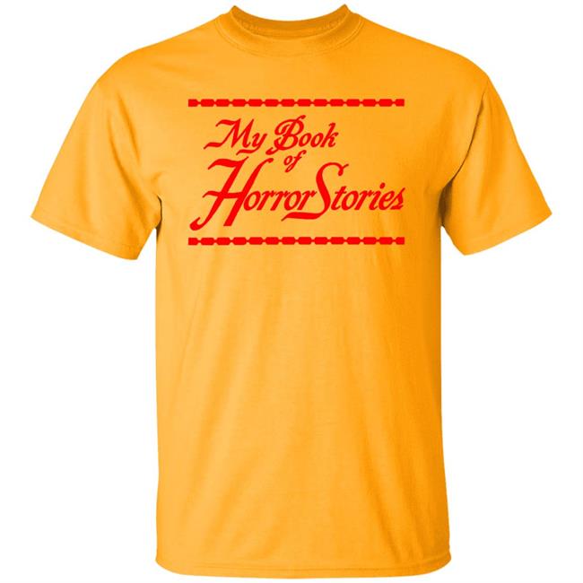 My Book Of Horror Stories Shirt Sara Riches