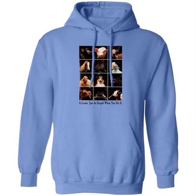 It Looks Just As Stupid When You Do It Shirt Houellebecq_2 Rob Youth Against Tobacco