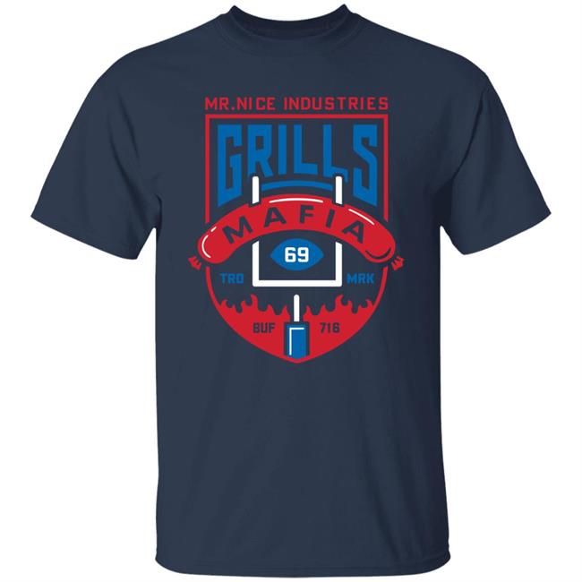 Buffalo Bills Mr Nice Industries Grills Mafia Shirt Reid Ferguson Mr Nice Industries Grills Mafia Shirt Buffalo Bills Reid Ferguson