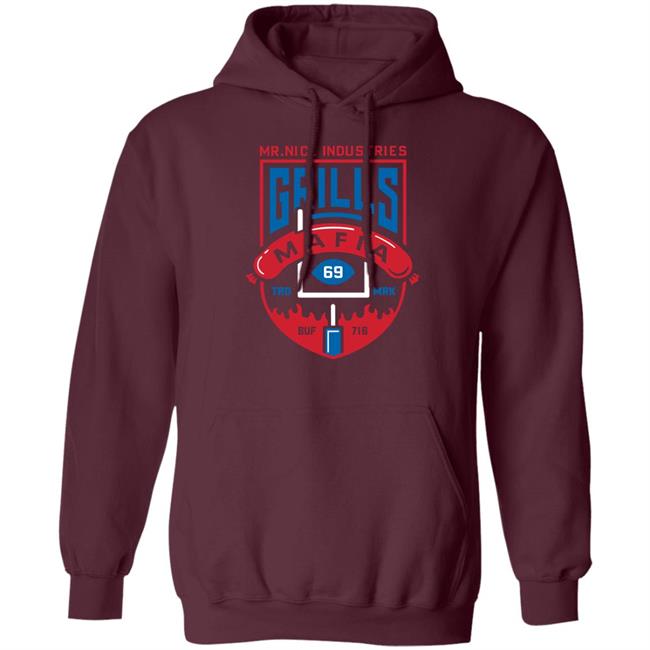 Buffalo Bills Mr Nice Industries Grills Mafia Shirt Reid Ferguson Reid Ferguson Buffalo Bills Mr Nice Industries Grills Mafia Shirt