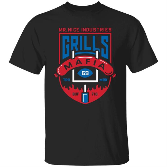 Buffalo Bills Mr Nice Industries Grills Mafia Shirt Reid Ferguson Mr Nice Industries Grills Mafia Shirt Buffalo Bills Reid Ferguson