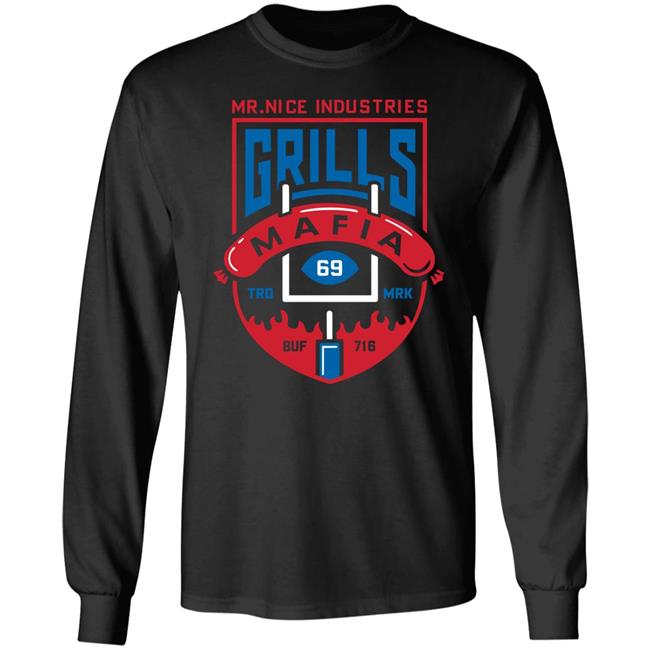 Buffalo Bills Mr Nice Industries Grills Mafia Shirt Reid Ferguson Buffalo Bills Reid Ferguson Mr Nice Industries Grills Mafia Shirt