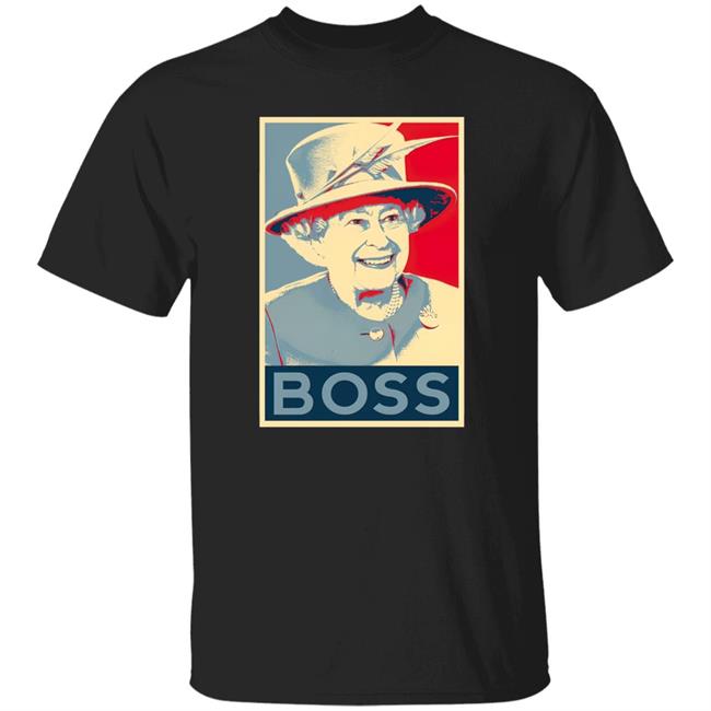 Platinum Jubilee Boss Queen Elizabeth II Her Royal Highness Queen Of England Shirt
