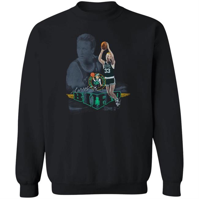 Jayson Tatum Larry Bird Boston Celtics Single Stitch shirt
