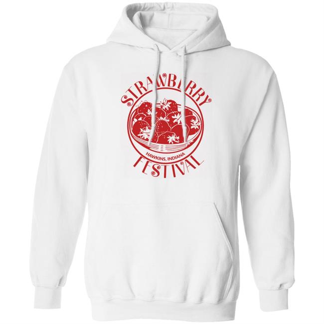 Stranger Things Season 4 Millie Bobby Brown Strawberry Festival Ringer Shirt Stranger Things 4 Merch