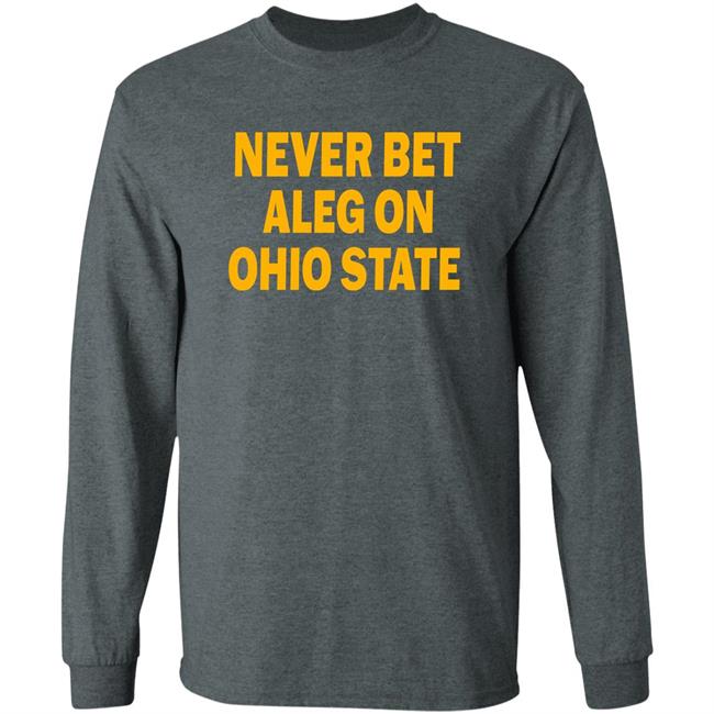 Never Bet Aleg On Ohio State Shirt Jimmy Obertop ParalympicIn