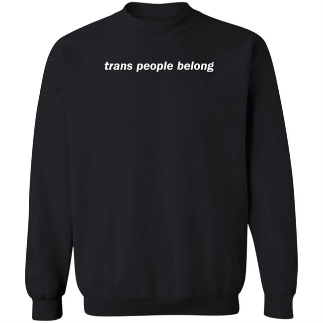 Aclu Shop Trans People Belong T Shirt Phoenix Mercury