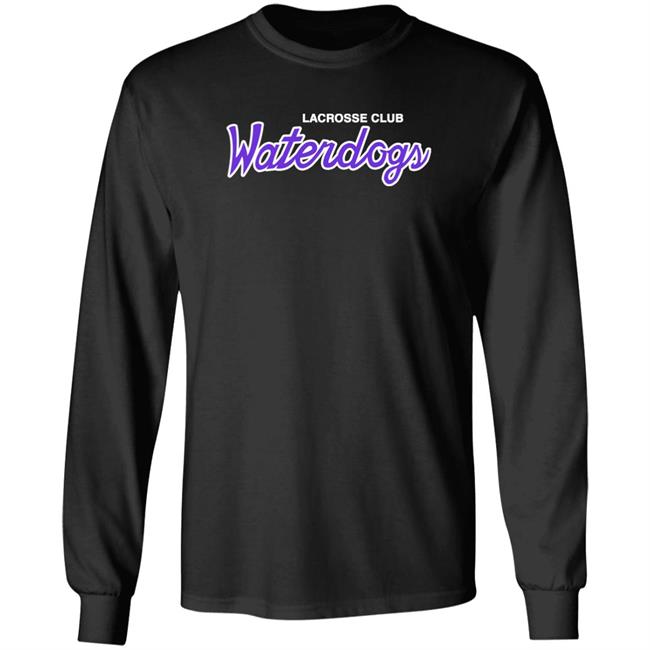 Big Cat Premier Lacrosse League Merch Lacrosse Club Waterdogs Shirt