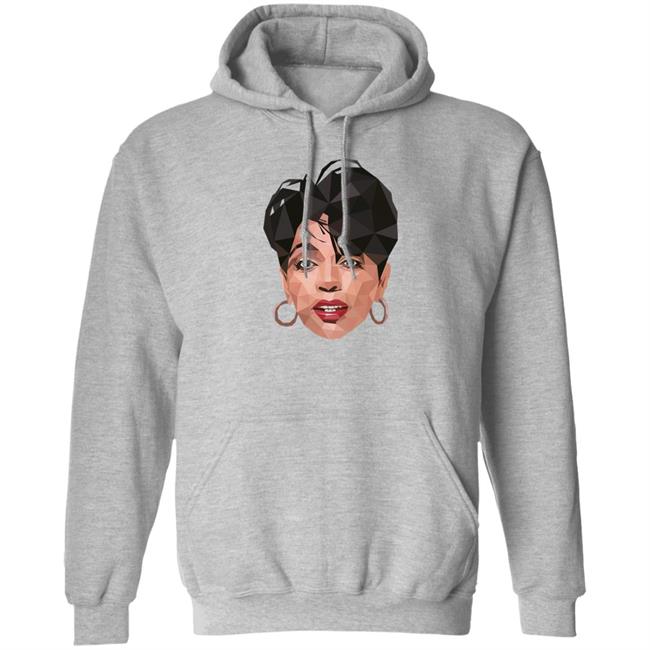 E.K. aka QueMazing Mrs Anita Baker Low Poly Art Shirt