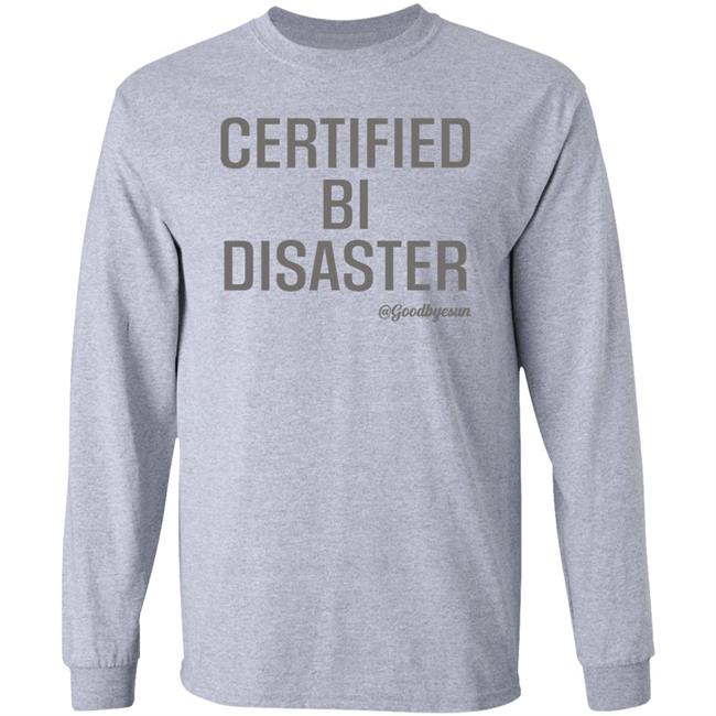 Sole Misses Izuku Certified Bi Disaster Goodbyesun Shirt
