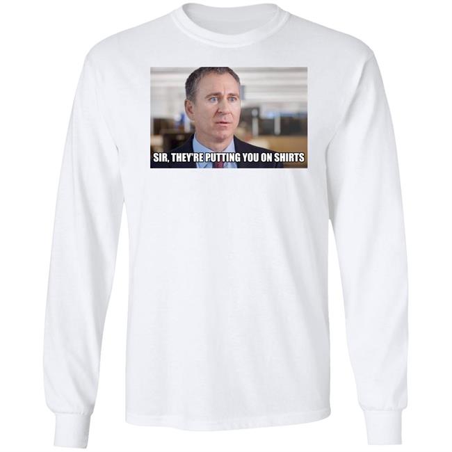 Ken Griffin Sir They're Putting You On Shirts Shirt Ekru Gold